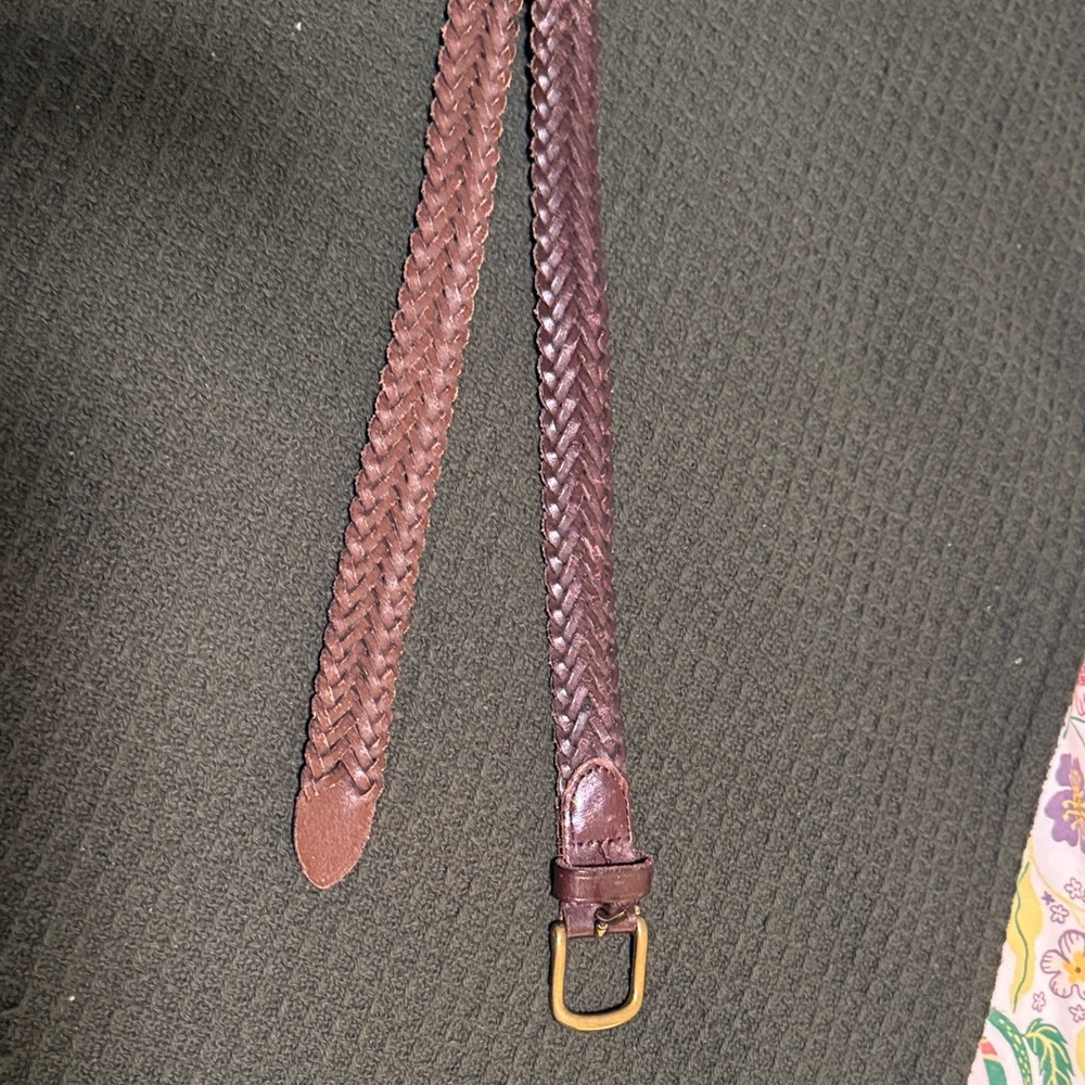 Polo by Ralph Lauren Braided Kids Belt - Brown